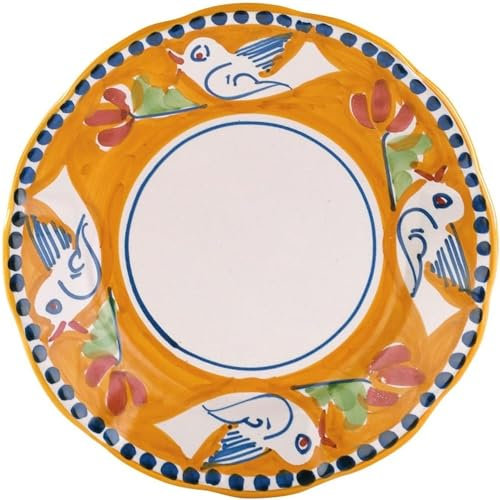 VIETRI Campagna Uccello Salad Plate