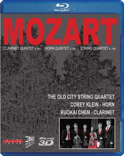 Mozart: Clarinet, Horn, String Quartets (3D Blu Ray Audio)