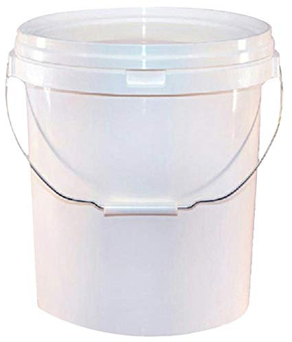 Martin Cox MOGG105 20L White Detaling Valeters Bucket 20 Litre Pail & Lid