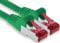 15m - verde - 1 pieza - CAT.6 Ethernet LAN cable de red 1000 Mbit/s Patchkabel CAT.6 S-FTP PIMF compatible con CAT5 CAT6a CAT7 CAT8