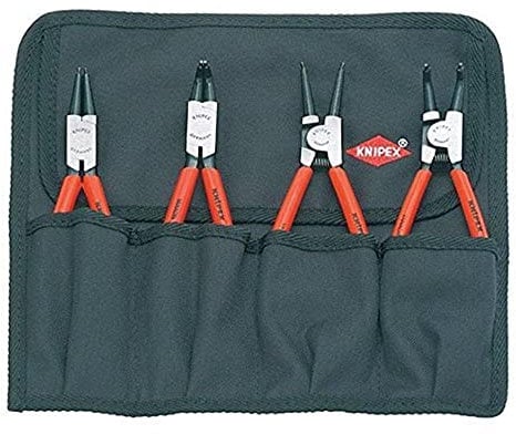 Knipex 76797 Circlip Plier, Multi-Colour, Set of 4 Pieces