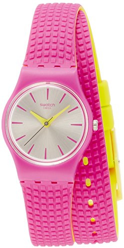 Swatch Damen Armbanduhr Digital Quarz Silikon LP143