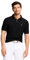IZOD Herren Advantage Performance Solid Polo Bluse, schwarz, XX-Large Schlank