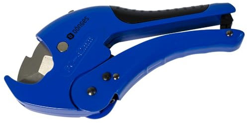 Dönges PVC-Rohrschneider, Präzise Schere für Kunststoffrohre bis 42 mm Ø, ISO 9001 zertifiziert, für PVC,PE,PP,PEX,PPR, Wasser u Gasrohre, Perfekt für Heim- und Handwerksprojekte