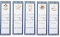 Irpot 20 pz. segnaposto in Carta Tema Mare con Decorazioni Legno Assortiti SP1mare