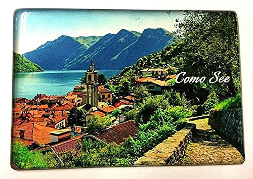 Como -Italien, Comer See Souvenir- Lago di Como Kühlschrankmagnet, Lake Como Fridge Magnet, Geschenkartikel,Reiseandenken aus Comer See