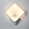 ZTWLEED LED Wandleuchte Innen,14W 1600LM Moderne Wandlampe 3 Farben Licht 3000K/4000K/6000K,Weiß Quadrat Wandbeleuchtung für Schlafzimmer Wohnzimmer Korridor Treppe 30CM 220V