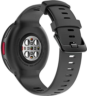 KINKUUN Ersatzarmband kompatibel mit Polar Vantage V2 Ersatzarmbänder Armband Uhrenarmbänder.(Schwarz)