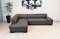 Dunkelgraues Echtleder Ecksofa LONDON II 275 x 200 Sofa Couch mit Bettfunktion und Bettkasten Leder Toledo Anthrazite Echt Leder Eck Couch viele Farben erhältlich (200x275 cm Ecke Links)