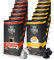 Capsules de café compatibles Nespresso, 12 x 10 Capsules (60 x Crema, 60 x Espresso)