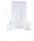 Ted Sparks Set Duftkerze & Diffuser White Fresh Linen Geschenkset, Diffusor in einem Glasflakon, TED-GB-M-CD03
