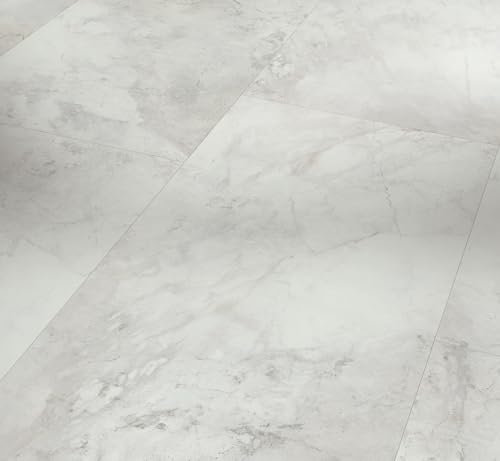 Parador Designboden Vinyl Trendtime 5 Marmor Abbey weiß Mineralstruktur Großfliese 4-seitige Fase