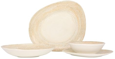 Bonna Geschirrset - Patera - 24 teilig - 6 Personen - Porzellan