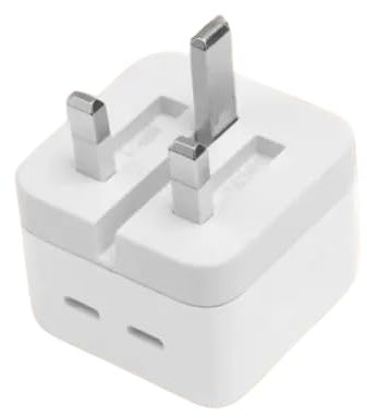IPhone USB-C Power Adapter, Dual 35W Ports, MFI Certified, for iPhone and MacBook Pro