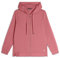 FREDDY - Felpa Donna Comfort con Zip E Cappuccio E Maniche A Trecce, Donna, Rosa, Medium