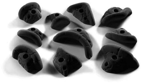 MONKEY GYM Odysseus M Klettergriffe 5 STK. - schwarz