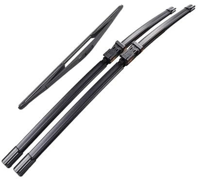 Ersatzwischblätter Kompatibel Mit Opel Für Meriva B 2010 2011 2012 2013 2014 2015 2016 2017 Fensterwischer 28''+22''+16'' Front Heckscheibe Scheibenwischerblatt