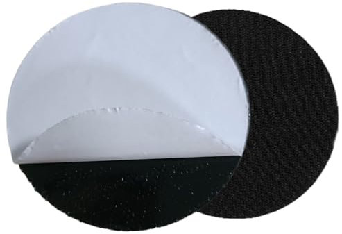 WOMGF 2 Pezzi Platorello da 125mm Autoadesivi Platorelli Velcrato 5 Pollici Dischi Abrasivi Adesivo