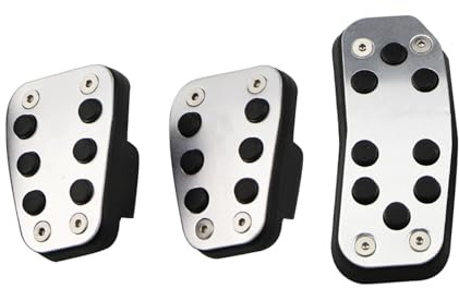 Fuel Bremse Fußbet Für Ford Für Fiesta MK7 2009-2015 Für Neue Für Fiesta 2009-2019 Auto Pedale Pad Abdeckung(A)