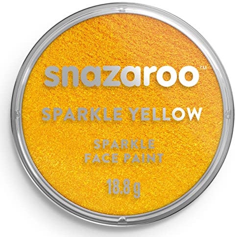 SNAZAROO PINTURA FACIAL Y CORPORAL 18ML AMARILLO NACARADO