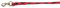 Kerbl Strick Führstrick Classic mit Messingkarabiner, Rot, 321841