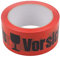 BB-Verpackungen 6 x Klebeband PP 48 mm x 66 m (Warnklebeband (Vorsicht Glas), leise abrollend und hohe Klebkraft) - Sets zwischen 6 und 144 Rollen