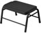 Premier Housewares Marchepied Métal Noir 25 x 43 x 35 cm