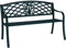 Gartenbank Bank St. Jones schwarz, verzinktes Metall 114cm