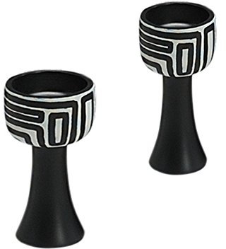 Artra Design GmbH Mango-Holz-Kerzenhalter, 2er Set