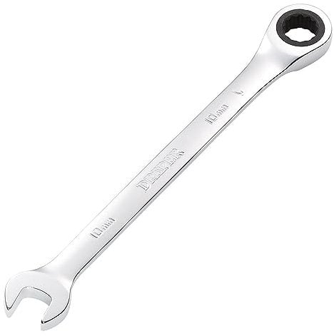 Draper 31007 Hi-Torq Metric Ratcheting Combination Spanner, 10mm