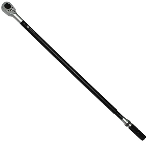 Rodcraft DMS1000 Drehmomentschlüssel 1 Zoll, 200 Nm bis 1.000 Nm, 1,25 m lang, 6,85kg Gewicht, Skala 5 Nm, im Koffer