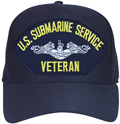 U.S. Navy Submarine Service Veteran Baseball Cap Navy Blue Made in USA, Marineblau, Einheitsgröße