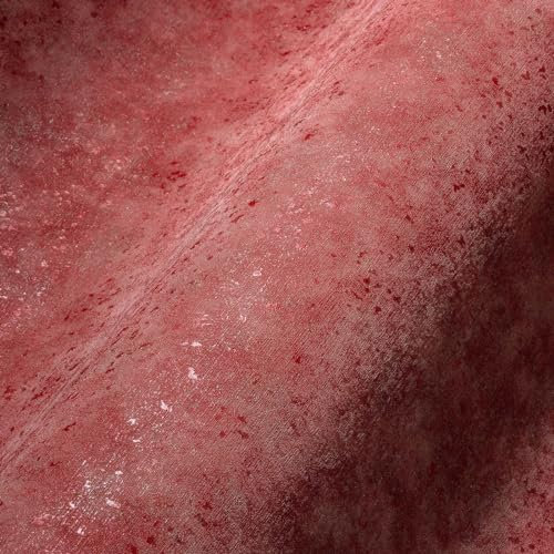 Architects Paper Vliestapete Luxury Wallpaper Tapete Uni 10,05 m x 0,53 m metallic rot Made in Germany 324235 32423-5