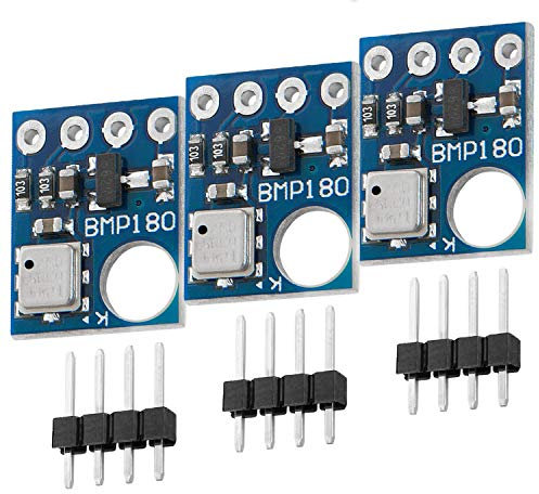 AZDelivery 3 x GY-68 BMP180 Barometrischer Luftdruck und Temperatur Sensor kompatibel mit Arduino und Raspberry Pi inklusive E-Book!