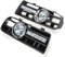 REFURBISHHOUSE 2 X LED Griglia Griglia Paraurti Luci Anti-Nebbia Faro Anteriore per 97-06 Golf 4 Mk4 IV Nero