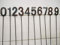 Edelrost Gartenstecker Haus Nummer Metall H150cm Gartenfigure 0-9 (0)