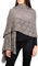 Kemailù - ILARY Perforierte Stola aus Mohairwolle - Damen - MADE IN ITALY (Biber)
