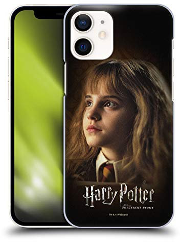 Head Case Designs Offizielle Harry Potter Hermione Granger Sorcerer's Stone II Harte Rueckseiten Handyhülle Hülle Huelle kompatibel mit Apple iPhone 12 Mini