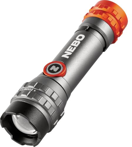 NEBO Davinci 450L Flex Flashlight, 4 Light Modes, Durable, 450 Lumen Flex Power Flashlight
