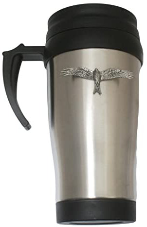 Gamekeepers Cottage gifts Red Kite Insulated Travel Mug Stainless Steel Personalised Gift 296