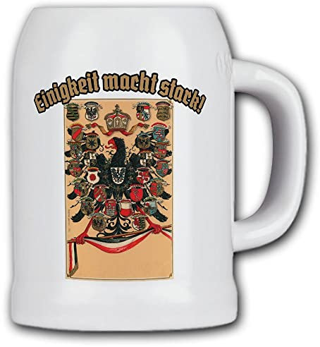 Krug/Bierkrug Einigkeit Adler Preußen Wappen Adler Preußen Bayern #39058