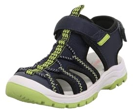 Superfit Jungen Tornado Light Sandale, Blau Hellgrün 8000, 28 EU