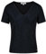 Morgan Camiseta manga corta con escote en V Azul M