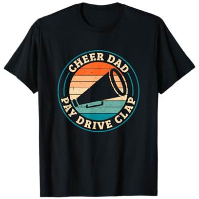 Cheer Dad Shirt für Herren Cheerleading Dancing Cheerleader T-Shirt