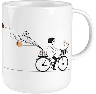 Geschenktasse Radfahren