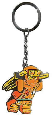 LEGO Ninjago Porte-clés en émail – Arin (53336), Orange, Small