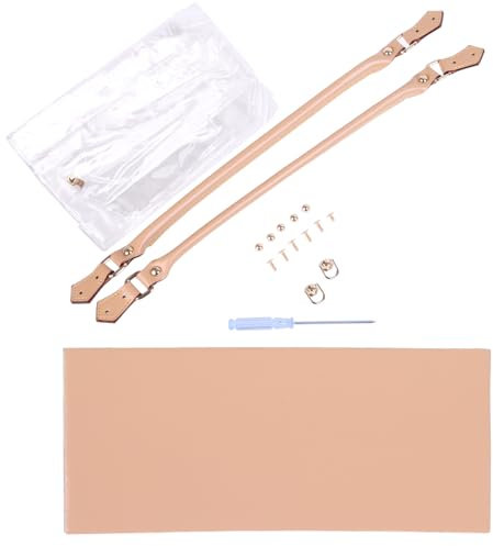 Klar PVC DIY Tote Tasche Handtasche Making Kit Handgemachte Geschenktüten Handwerk Zubehör Werkzeug Set Nähen Handtasche Zubehör