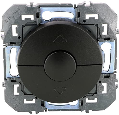 Legrand Poussoir pour commande volets roulants dooxie finition noir