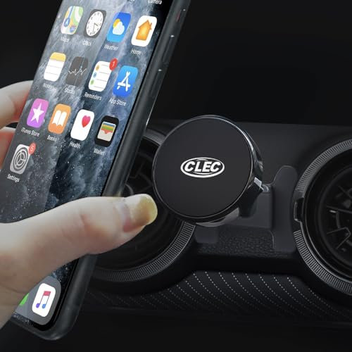 Beerte Support de téléphone de Voiture magnétique Fort pour Audi Q2 2017-2023, Audi SQ2 2019-2023 Support de téléphone de Voiture pour Tous Les Smartphones réglable à 360 degrés visibilité