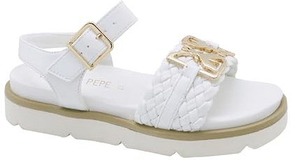 Patrizia Pepe PJ295.27_40 Sandal, Metallic, EU Schmal
